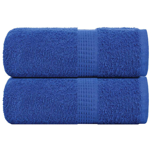 Asciugamani per Sapone 2 pz Blu 30x30 cm 360 g/m² 100% Cotone 136704