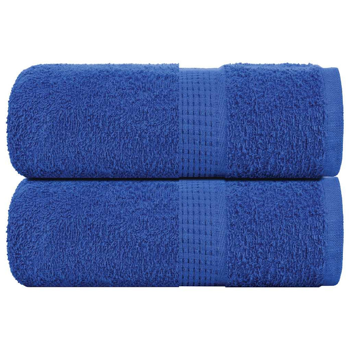 Asciugamani per Sapone 2 pz Blu 30x30 cm 360 g/m² 100% Cotone 136704