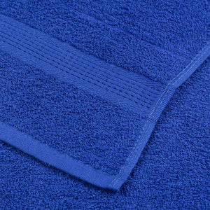 Asciugamani per Sapone 4 pz Blu 30x30 cm 360 g/m² 100% Cotone 136705