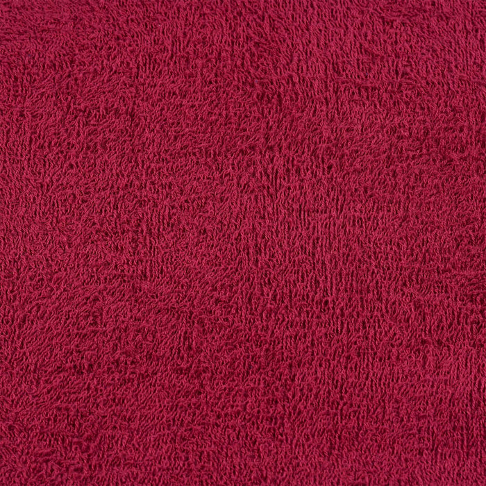 Asciugamani Ospiti 2 pz Bordò 30x50 cm 360 g/m² 100% Cotone 136731