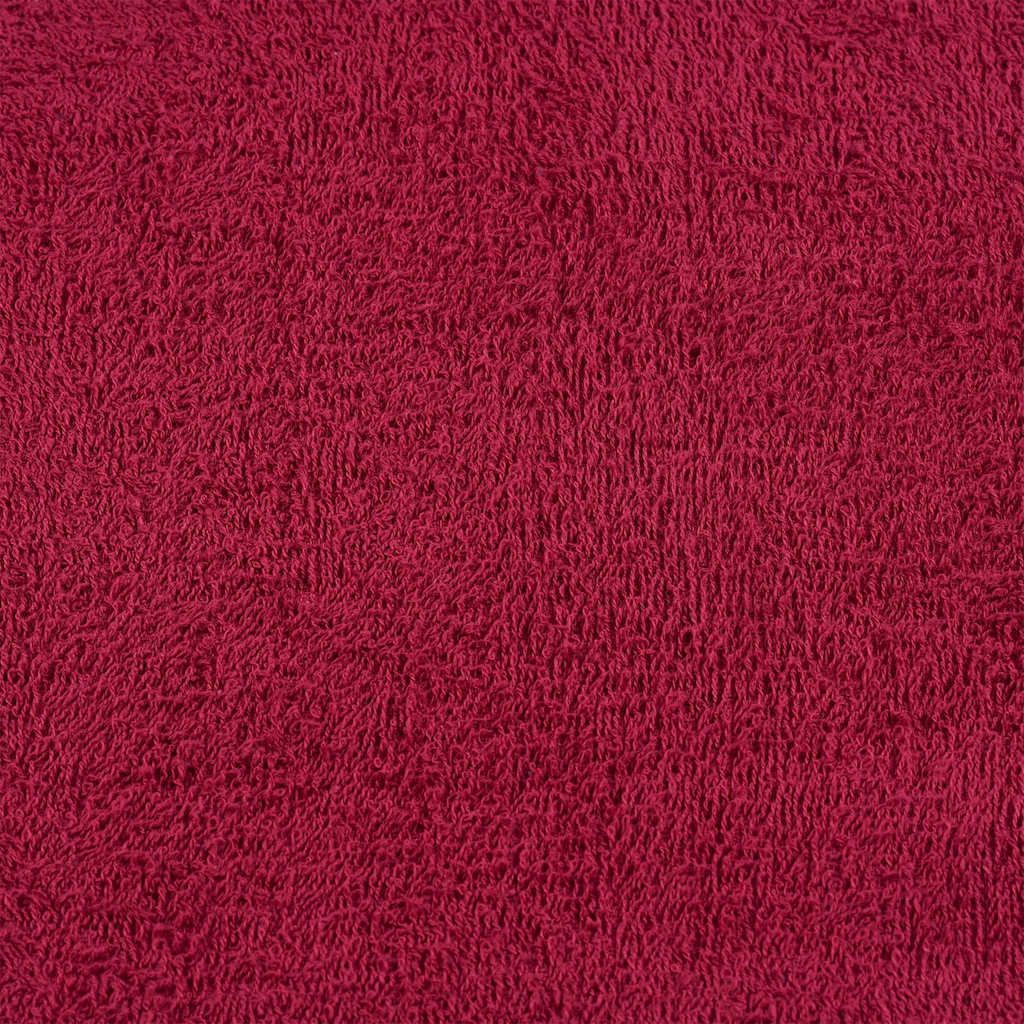 Asciugamani Ospiti 4 pz Bordò 30x50 cm 360 g/m² 100% Cotone 136732