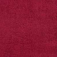 Asciugamani Ospiti 10 pz Bordò 30x50 cm 360 g/m² 100% Cotone 136733