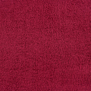 Asciugamani Ospiti 10 pz Bordò 30x50 cm 360 g/m² 100% Cotone 136733