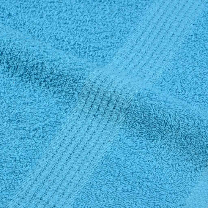 Asciugamani Doccia 10 pz Turchesi 70x140cm 360 g/m² 100% Cotone 136979