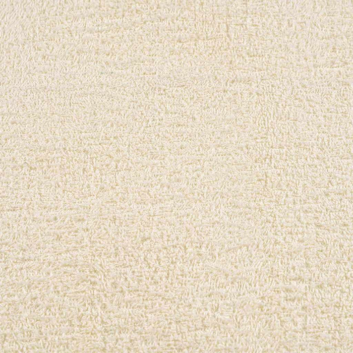 Asciugamani Ospiti 10 pz Crema 30x50 cm 360 g/m² 100% Cotone 136997