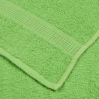 Asciugamani Ospiti 2 pz Verde Mela 30x50 cm 360 g/m² Cotone 137019