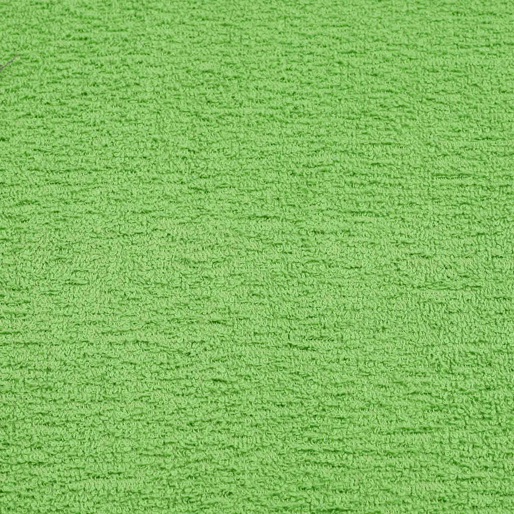 Asciugamani Ospiti 10 pz Verde Mela 30x50 cm 360 g/m² Cotone 137021