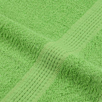 Asciugamani Ospiti 10 pz Verde Mela 30x50 cm 360 g/m² Cotone 137021