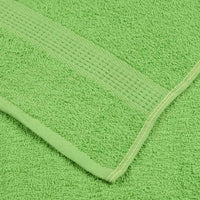 Asciugamani 4 pz Verde Mela 50x100 cm 360 g/m² 100% Cotone 137023