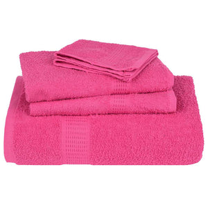 Asciugamani per Sapone 2 pz Rosa 30x30 cm 360 g/m² 100% Cotone 137040