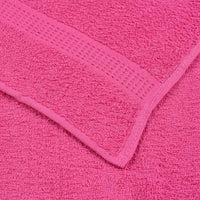 Asciugamani per Sapone 2 pz Rosa 30x30 cm 360 g/m² 100% Cotone 137040