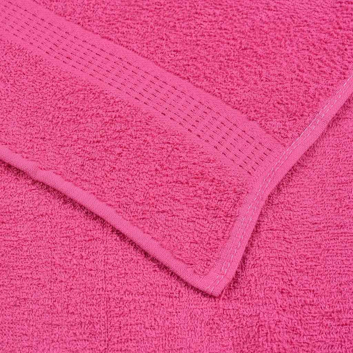 Asciugamani per Sapone 2 pz Rosa 30x30 cm 360 g/m² 100% Cotone 137040