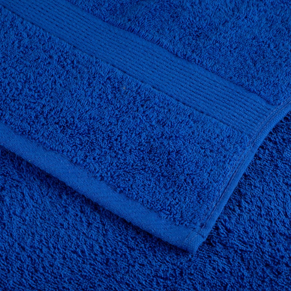 Salviette 4 pz Blu 30x30 cm 600gsm 100% Cotone 137180