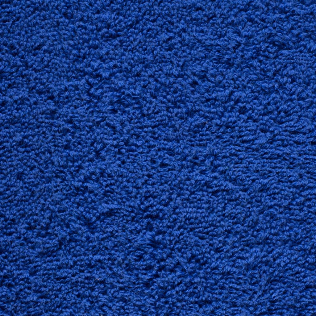 Asciugamani per Sauna 2 pz Blu 50x100 cm 600gsm 100% Cotone 137185