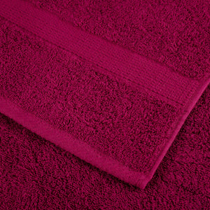 Asciugamani Ospiti 10 pz Bordeaux 30x50 cm 600gsm 100% Cotone 137208