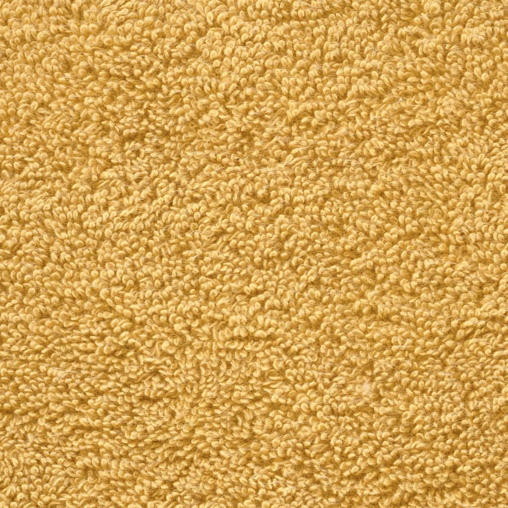 Asciugamani Ospiti 4 pz Oro 30x50 cm 600gsm 100% Cotone 137279