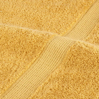 Asciugamani Ospiti 10 pz Oro 30x50 cm 600gsm 100% Cotone 137280