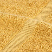 Asciugamani Premium 4 pz Oro 100x200 cm 600gsm 100% Cotone 137294