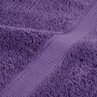 Salviette Premium 10 pz Viola 30x30 cm 600 g/m² 100% Cotone 137349