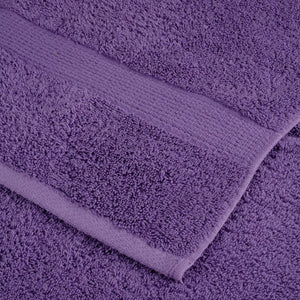 Asciugamani per Ospiti 2 pz Viola 30x50 cm 600 g/m² 100% Cotone 137350