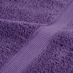 Asciugamani per Ospiti 2 pz Viola 30x50 cm 600 g/m² 100% Cotone 137350