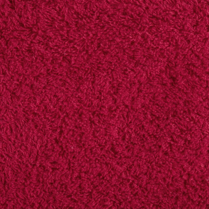 Asciugamani Premium 2 pz Rossi 100x200 cm 600 g/m² 100% Cotone 137413