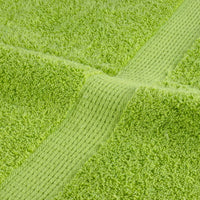 Asciugamani Premium 2 pz Verdi 100x200 cm 600 g/m² 100% Cotone 137509