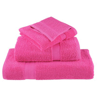 Salviette Premium 2 pz Rosa 30x30 cm 600 g/m² 100% Cotone 137515