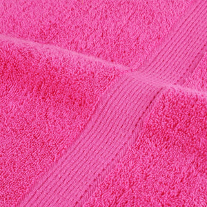 Salviette Premium 2 pz Rosa 30x30 cm 600 g/m² 100% Cotone 137515