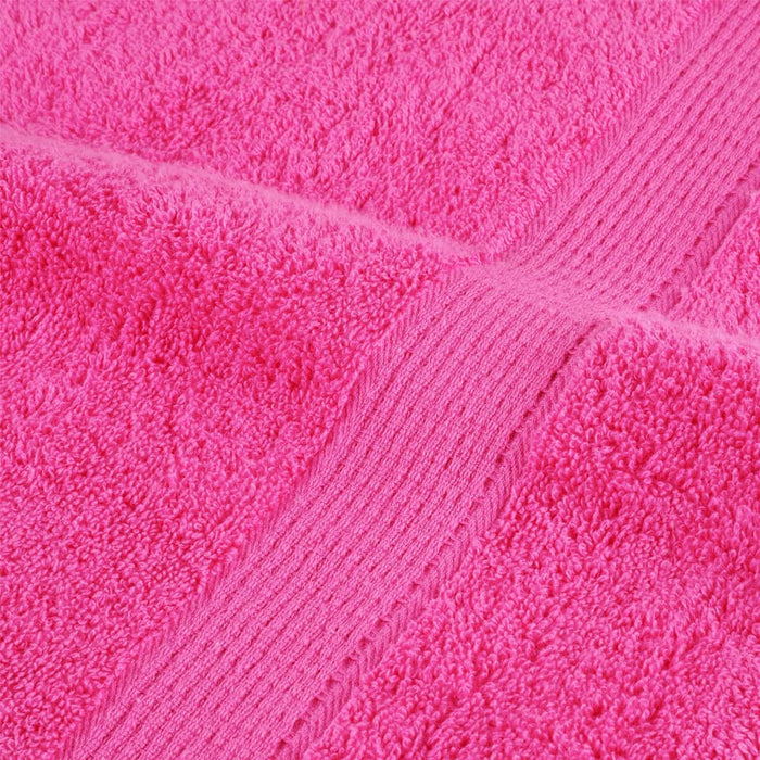 Salviette Premium 2 pz Rosa 30x30 cm 600 g/m² 100% Cotone 137515