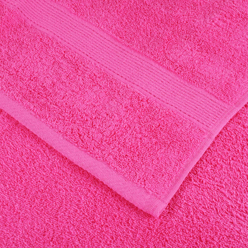 Salviette Premium 2 pz Rosa 30x30 cm 600 g/m² 100% Cotone 137515