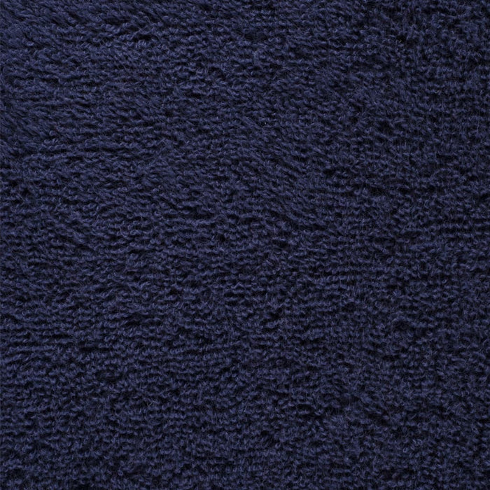 Set Asciugamani 8 pz Blu Navy 600 gsm 100% Cotone 137541