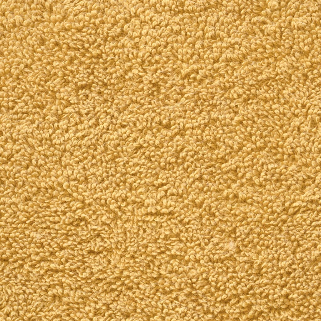 Set Asciugamani 8 pz Oro 600 gsm 100% Cotone 137542