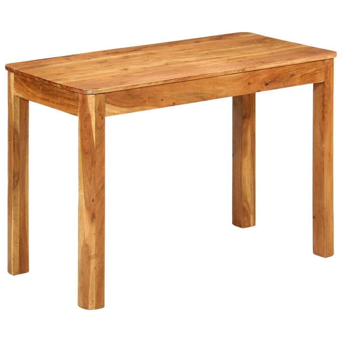 Tavolo da Pranzo 110x55x76 cm Legno Massello di Acacia 356251