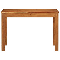 Tavolo da Pranzo 110x55x76 cm Legno Massello di Acacia 356251