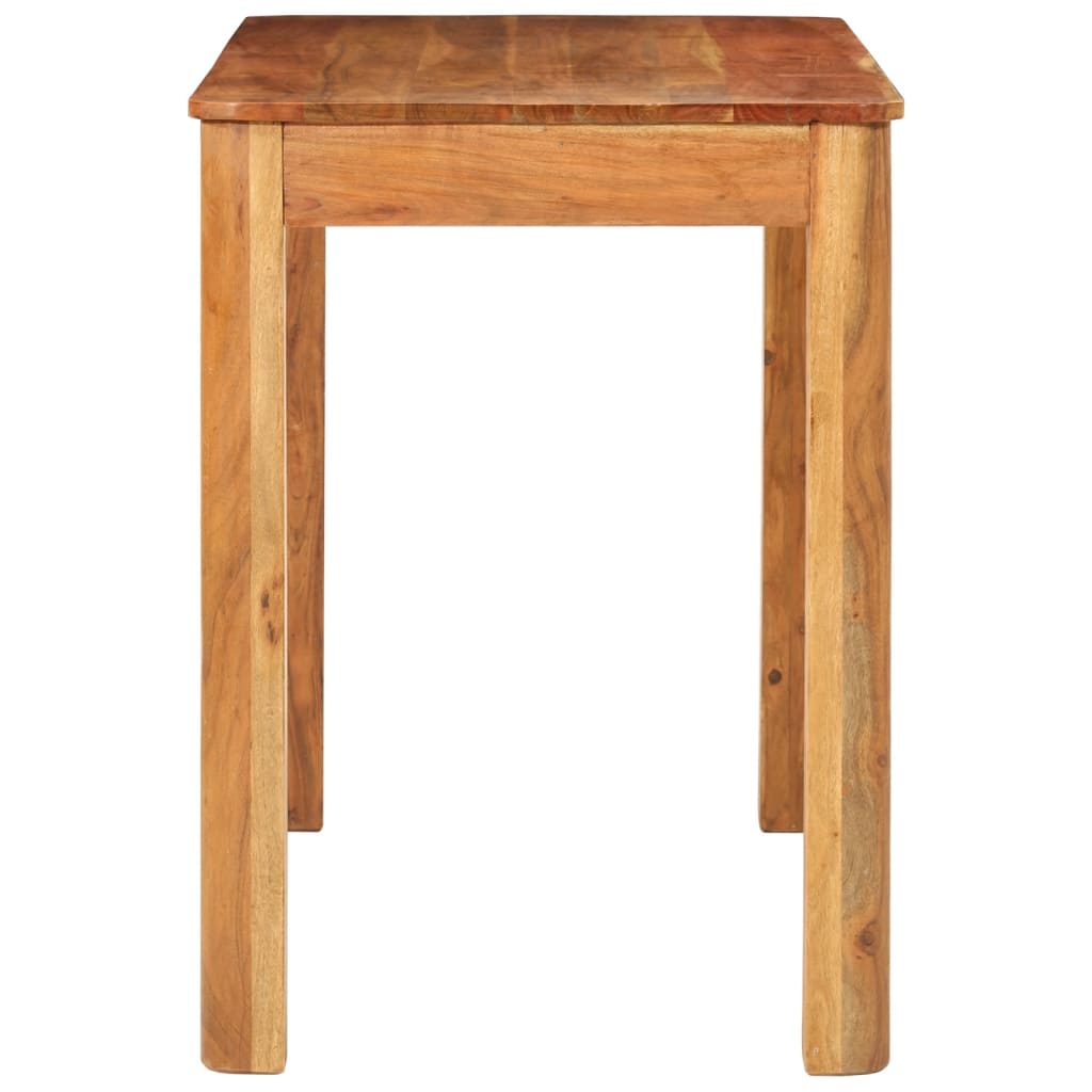 Tavolo da Pranzo 110x55x76 cm Legno Massello di Acacia 356251