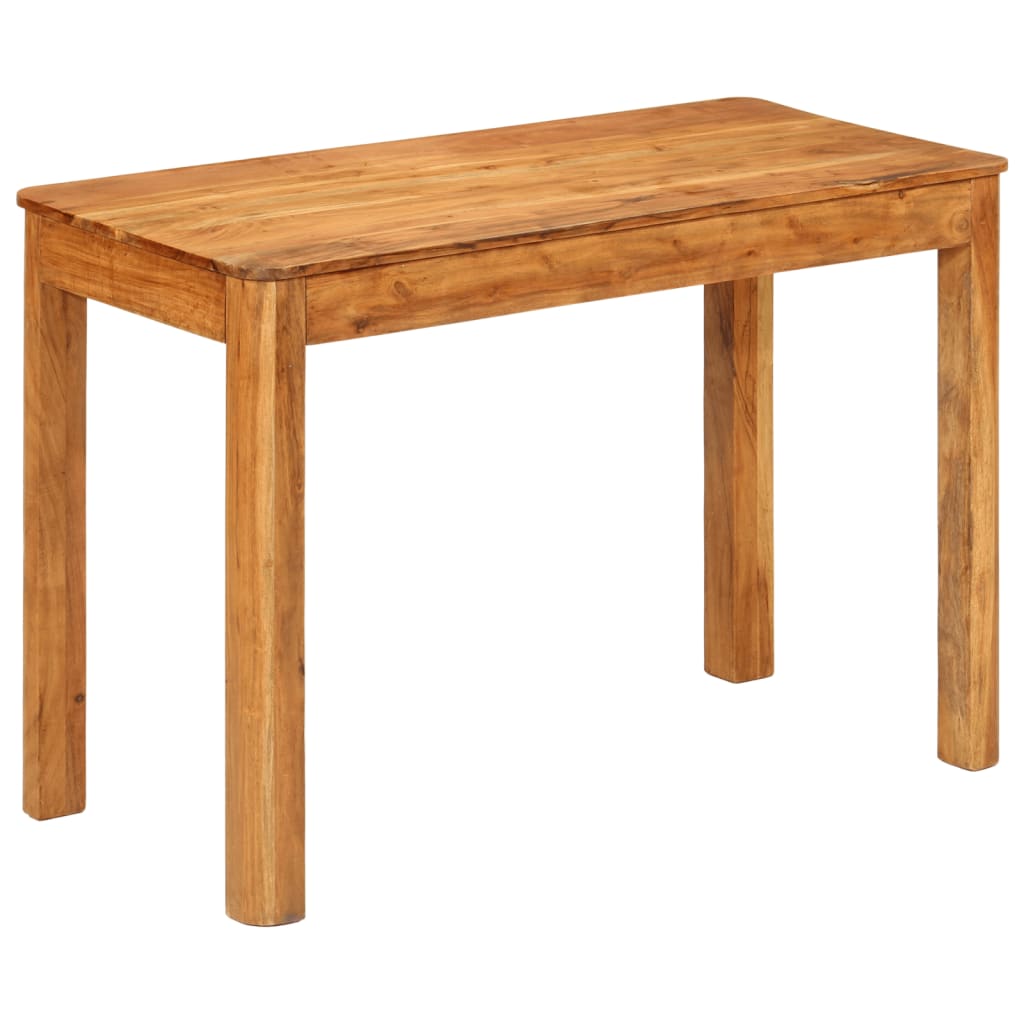 Tavolo da Pranzo 110x55x76 cm Legno Massello di Acacia 356251