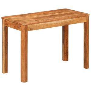 Tavolo da Pranzo 110x55x76 cm Legno Massello di Acacia 356251