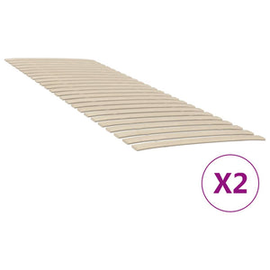 Reti a Doghe con 48 Doghe 2 pz 80x200 cm 3203724