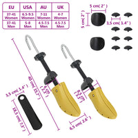 Allargascarpe con Calzascarpe Giallo EU 37-41 in Plastica 155245