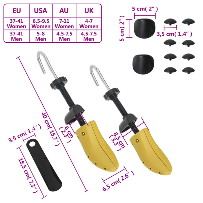 Allargascarpe con Calzascarpe Giallo EU 37-41 in Plastica 155245