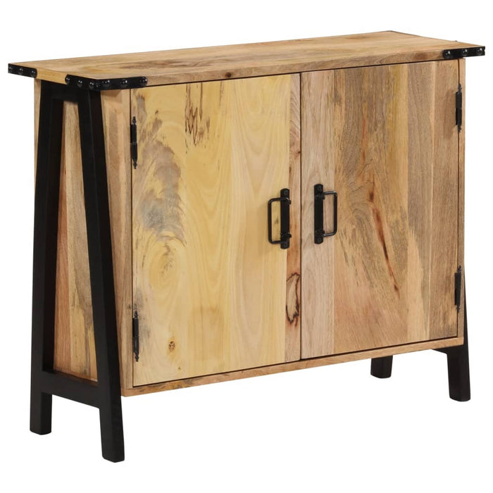 Credenza 88x30x69 cm in Legno Massello di Mangocod mxl 113006