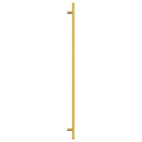 Maniglie per Mobili 10 pz Oro 480 mm in Acciaio Inox 3203626