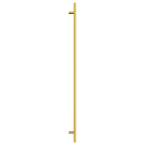 Maniglie per Mobili 10 pz Oro 480 mm in Acciaio Inox 3203626