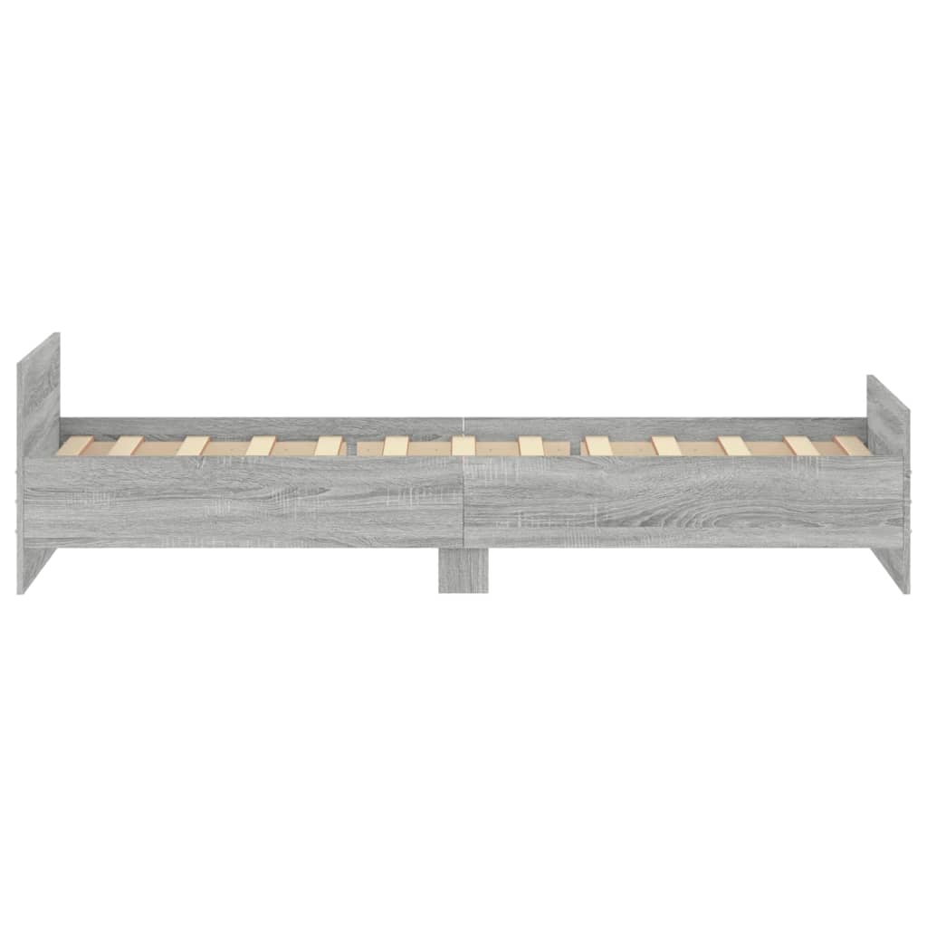 Giroletto Grigio Sonoma 90x200 cm in Legno Multistrato 835930