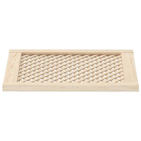 Ante con Design a Reticolo 2 pz 49,5x69 cm in Legno di Pino 372794