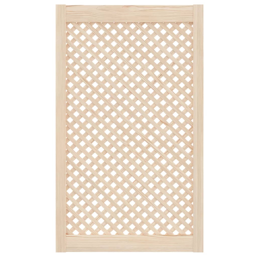 Ante con Design a Reticolo 2 pz 59,5x99 cm in Legno di Pinocod mxl 131847