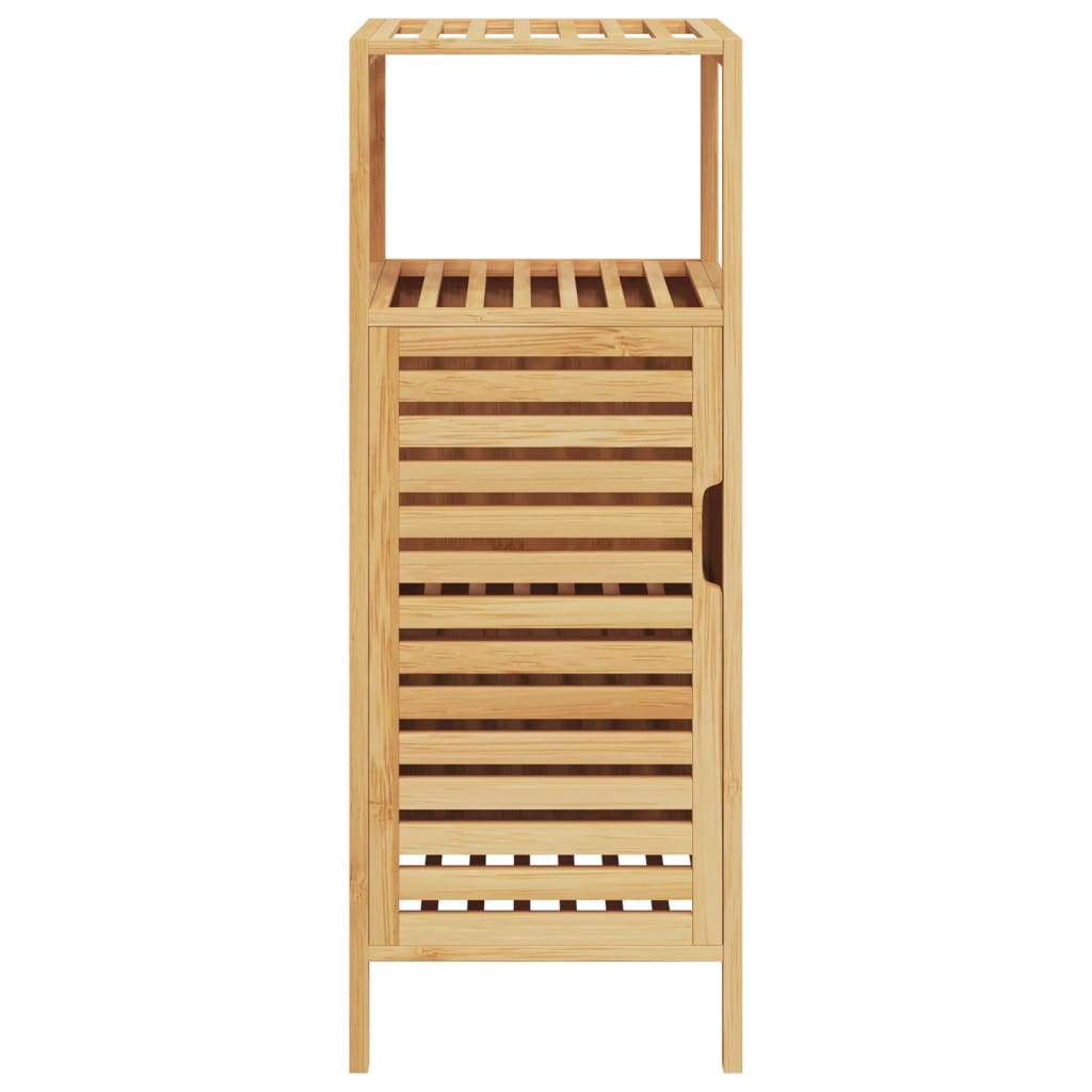 Mobile da Bagno con Ripiano 36x33x87 cm in Bambù 373369