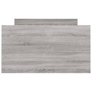 Giroletto con Testiera e Pediera Grigio Sonoma 100x200 cm 3203801