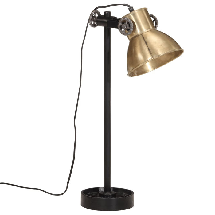 Lampada a Scrivania 25 W Ottone Anticato 15x15x55 cm E27 371849